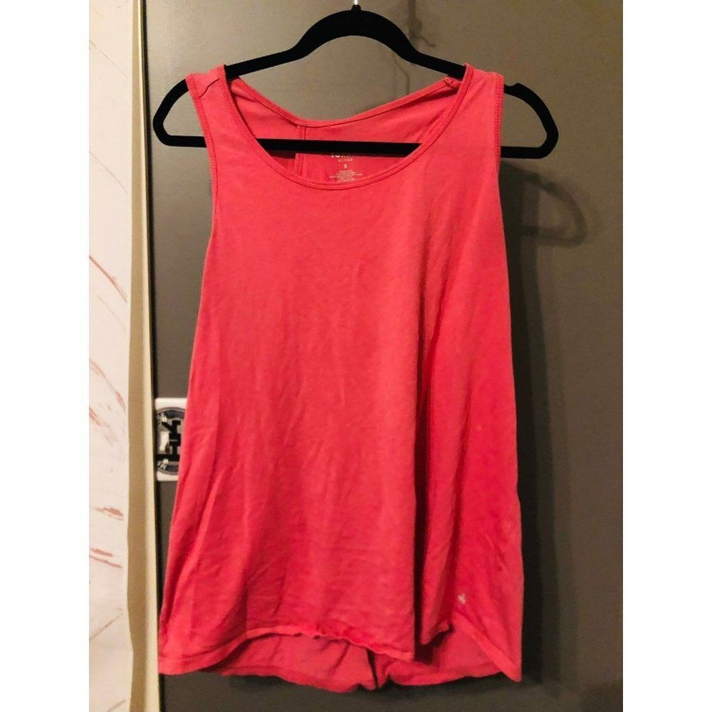 Torrid Size 2 pink active open back tank top shirt.
